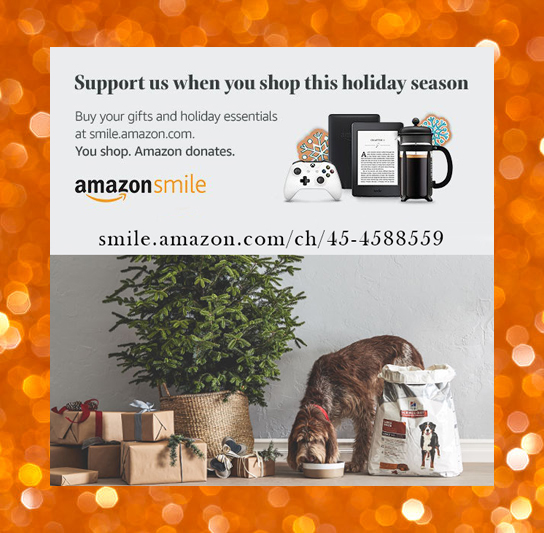 Amazon Smile for all your Shopping!
