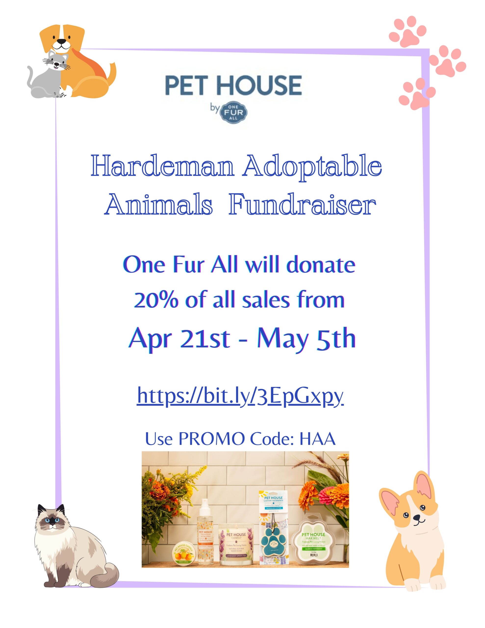 Support Homeless Pets While You Shop! - Hardeman Adoptable Animals ...